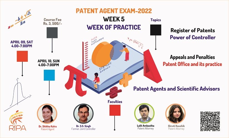 Patent Agent Exam Course: Week 5